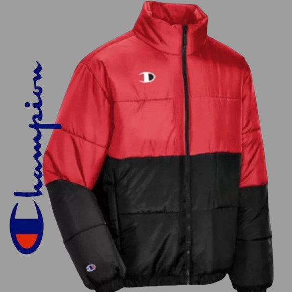 đ đChampion Puffer Stadium Jacket - Picture 1 of 8